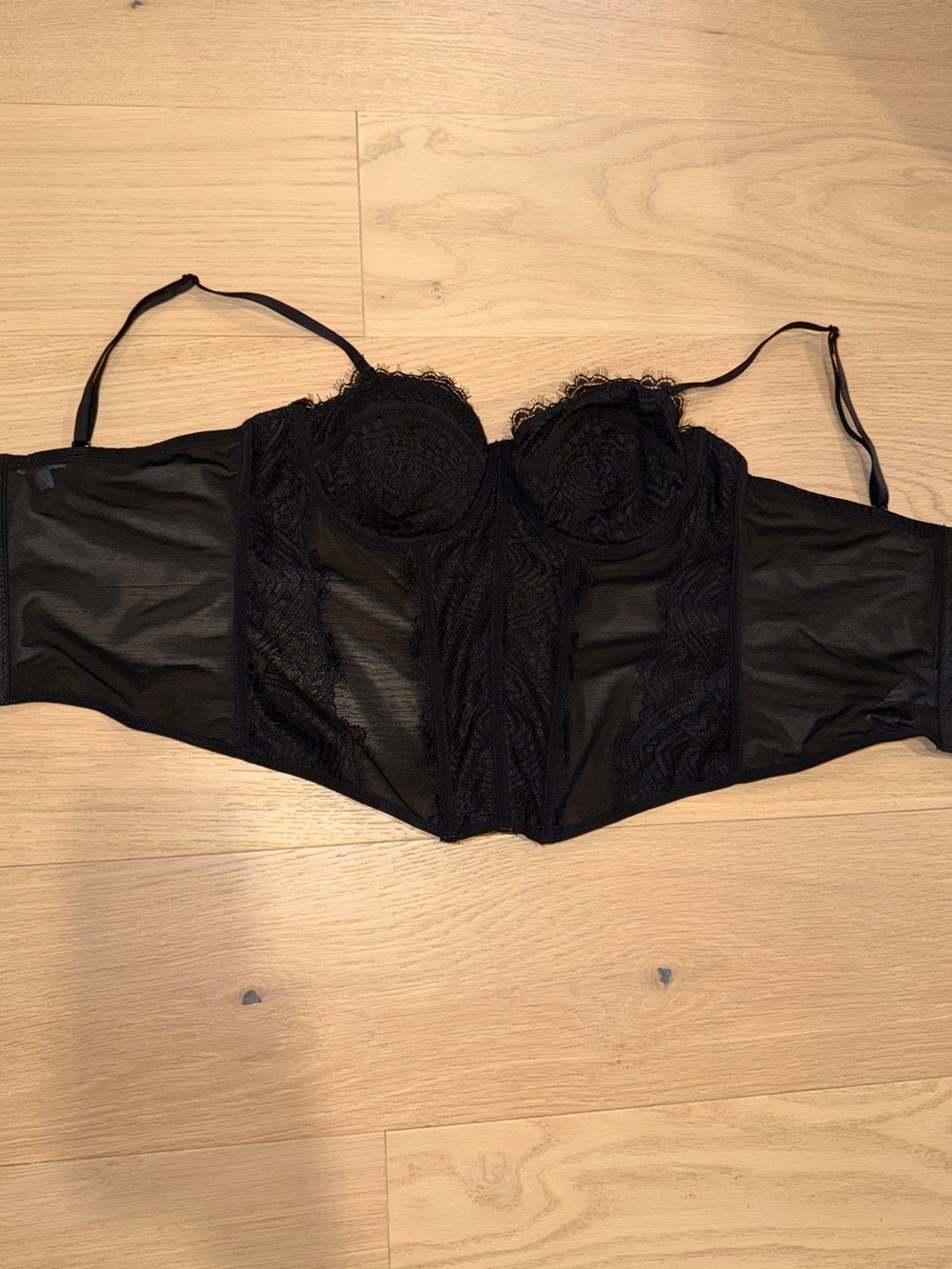 Garage black corset